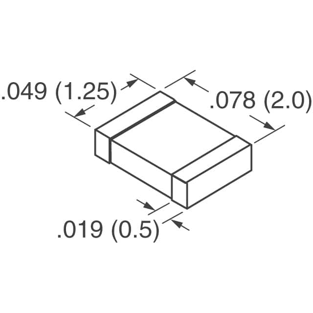 C0805C105J8NAC7800 KEMET  Keramikkondensatoren